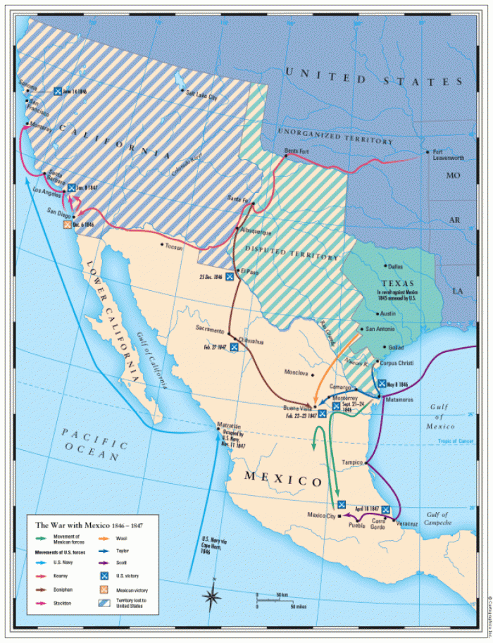 The Mexican American War Summary Quizlet