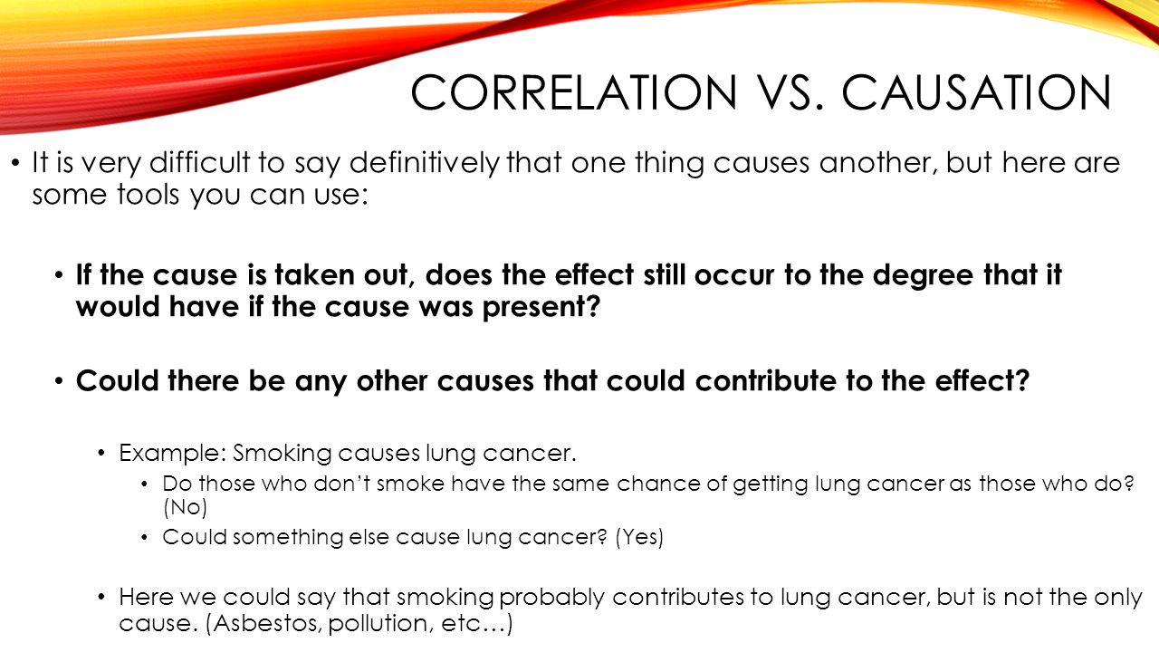 Correlation Or Causation - That Is The Question - Swamp Fox Research Hub